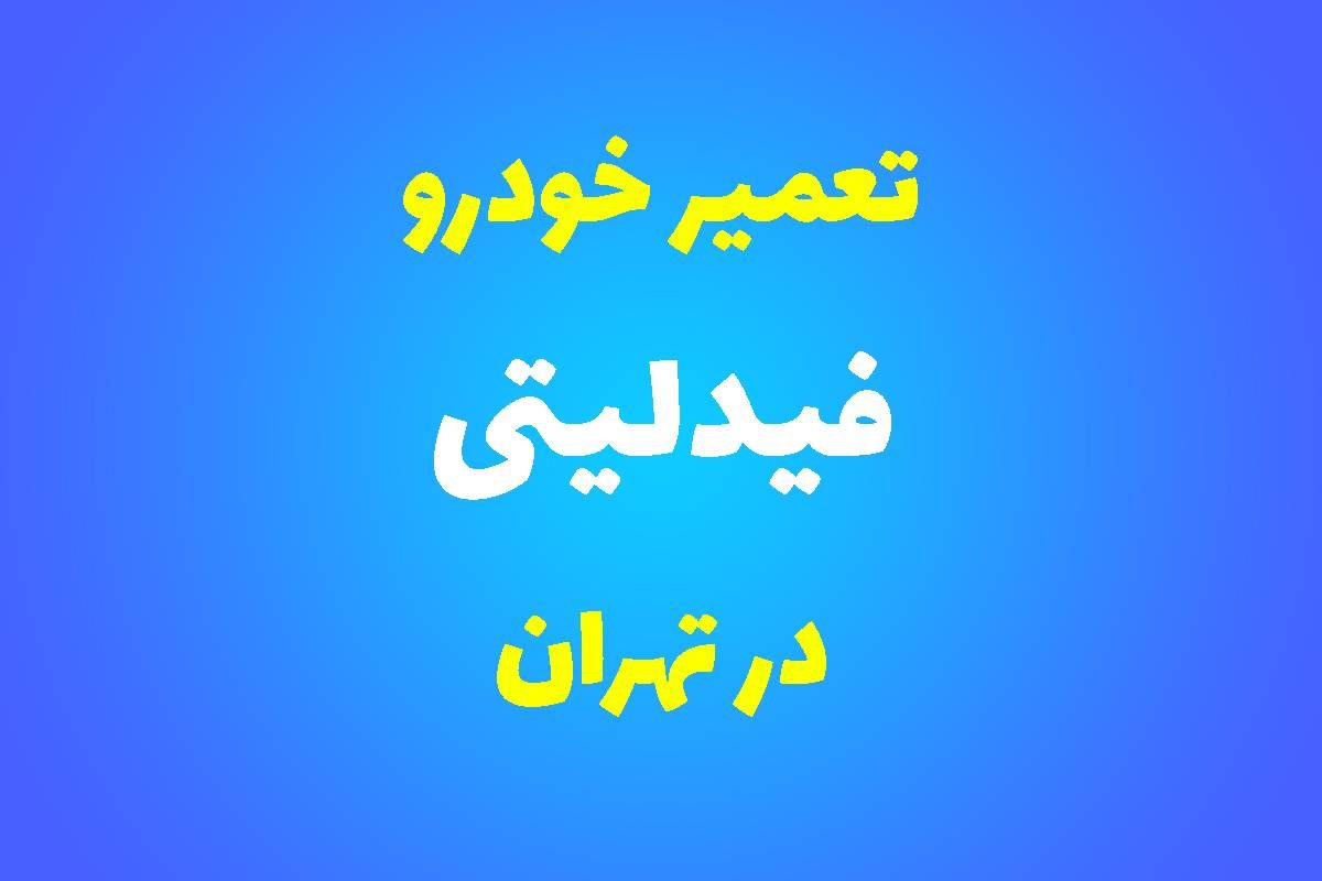 تعمیرگاه تخصصی فیدلیتی در تهران